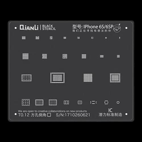 شابلون مشکی کیانلی آیفون 6S/6SP