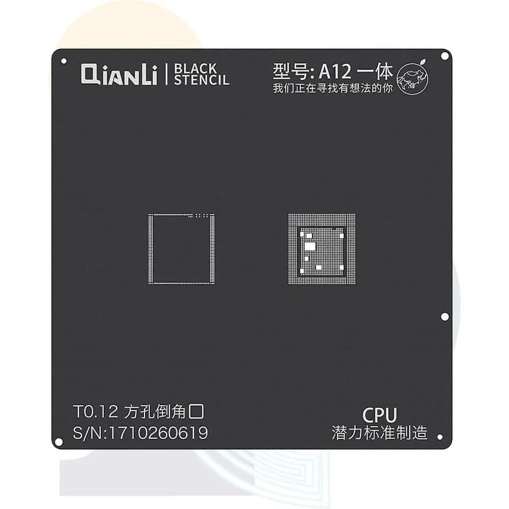 شابلون مشکی کیانلی CPU A12