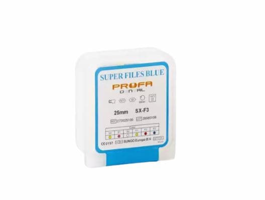 فایل روتاری 25میلی بلو پروفا PROFA Super File Blue