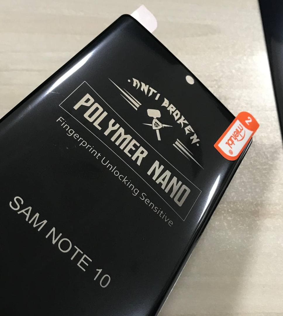 گلس نانو پلیمری مدل Samsung S10 + — تصویر ۳