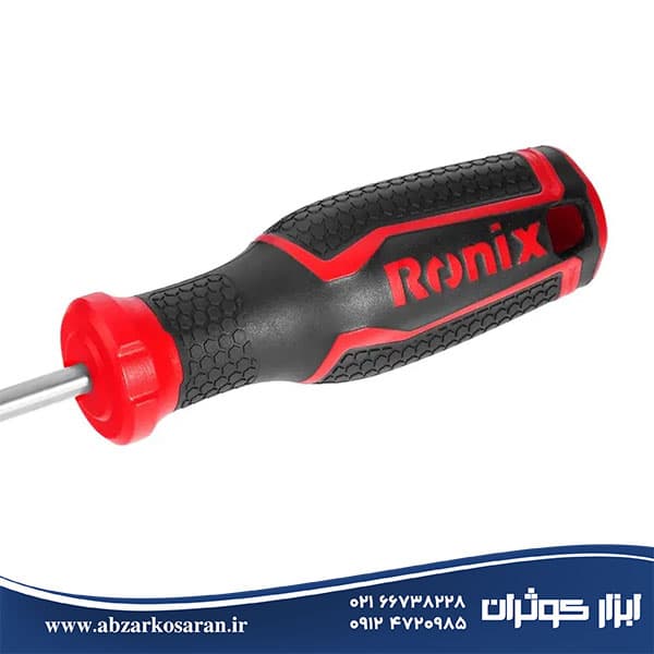 پیچ گوشتی 100*5 چهارسو رونیکس Ronix مدل RH-2843 — تصویر ۳