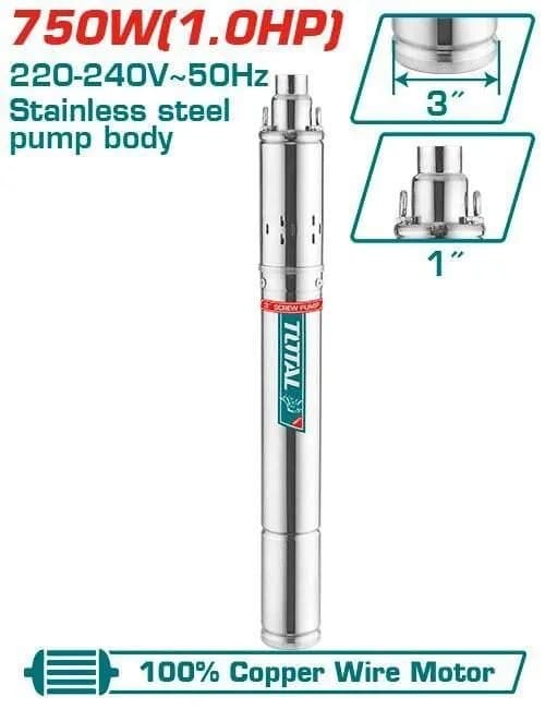 شناور ۳ اینچ یک اسب توتال مدل TSWP7501