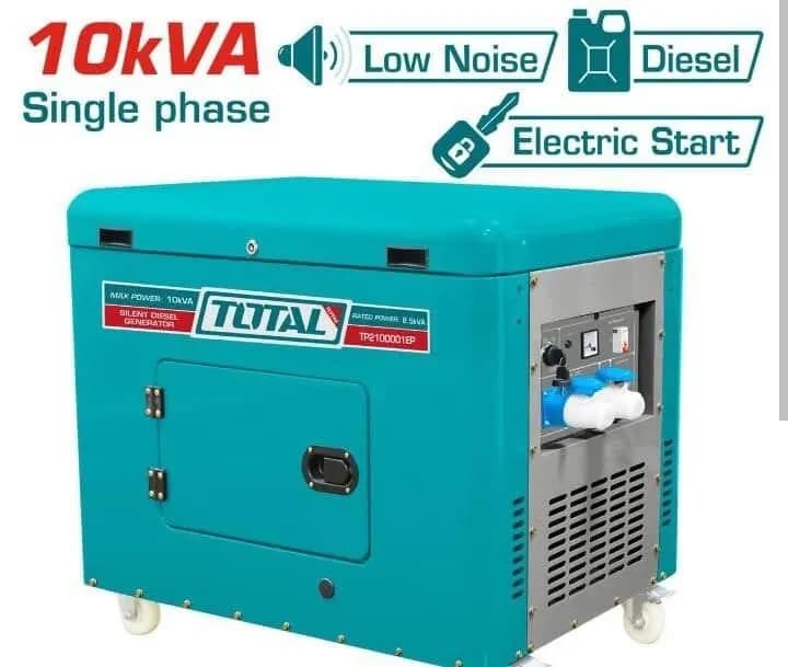 موتور برق ۱۰ کاوا دیزلی سایلنت توتال کد TP2100001EP