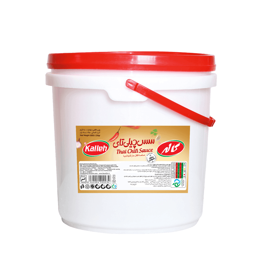 سس تایلندی سطل 9 کیلویی کاله در بسته 1 عددی