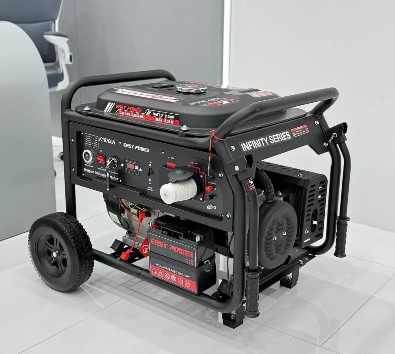 موتور برق سه گانه سوز ۸/۵ کیلو وات ایزی پاور مدل K16700A — تصویر ۷