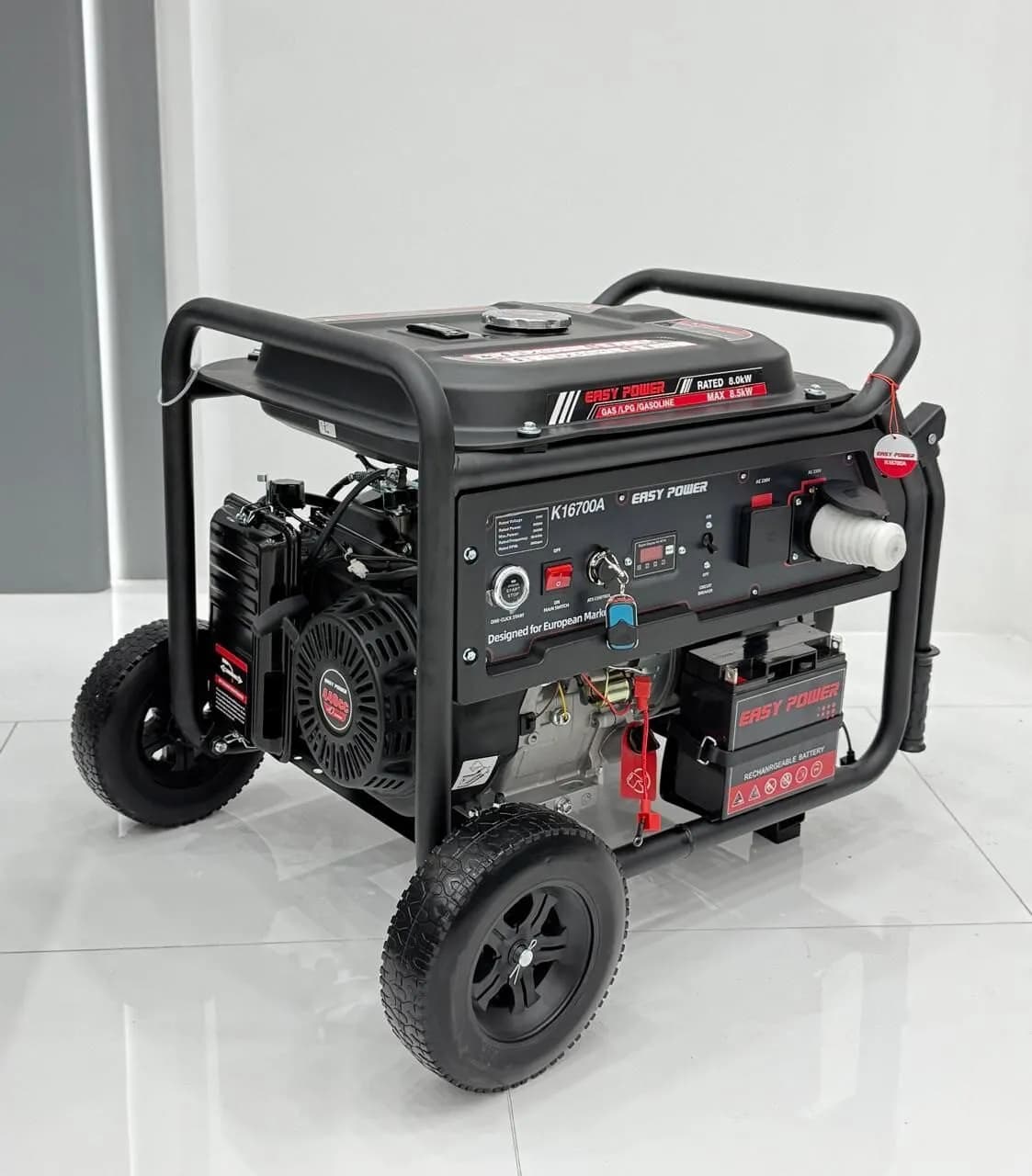 موتور برق سه گانه سوز ۸/۵ کیلو وات ایزی پاور مدل K16700A — تصویر ۲