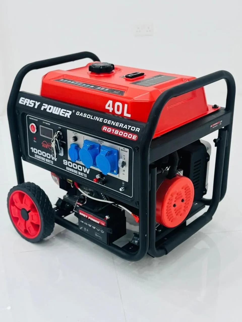 موتور برق بنزینی ظرفیت ۱۰ کیلووات تک فاز ایزی پاور مدل RG18000E — تصویر ۲