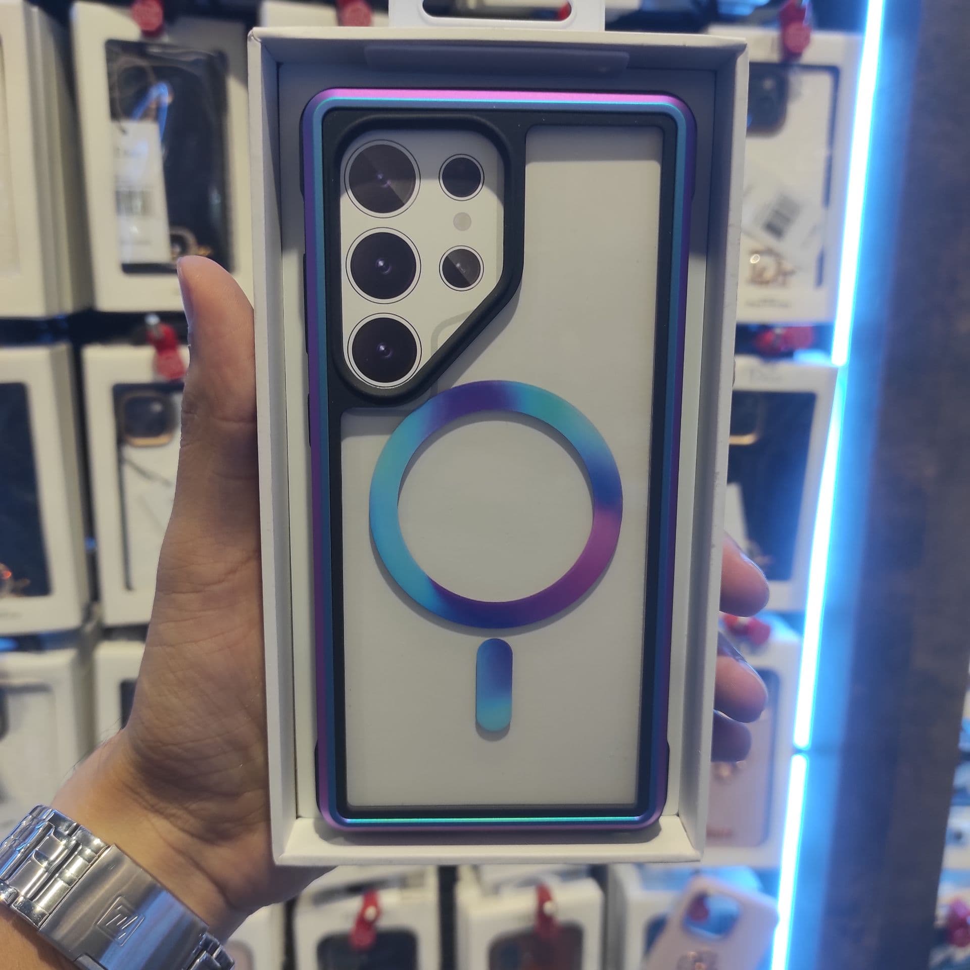 قاب viva مدل مگ آرس مناسب گوشی موبایل سامسونگ S25 Ultra — تصویر ۳