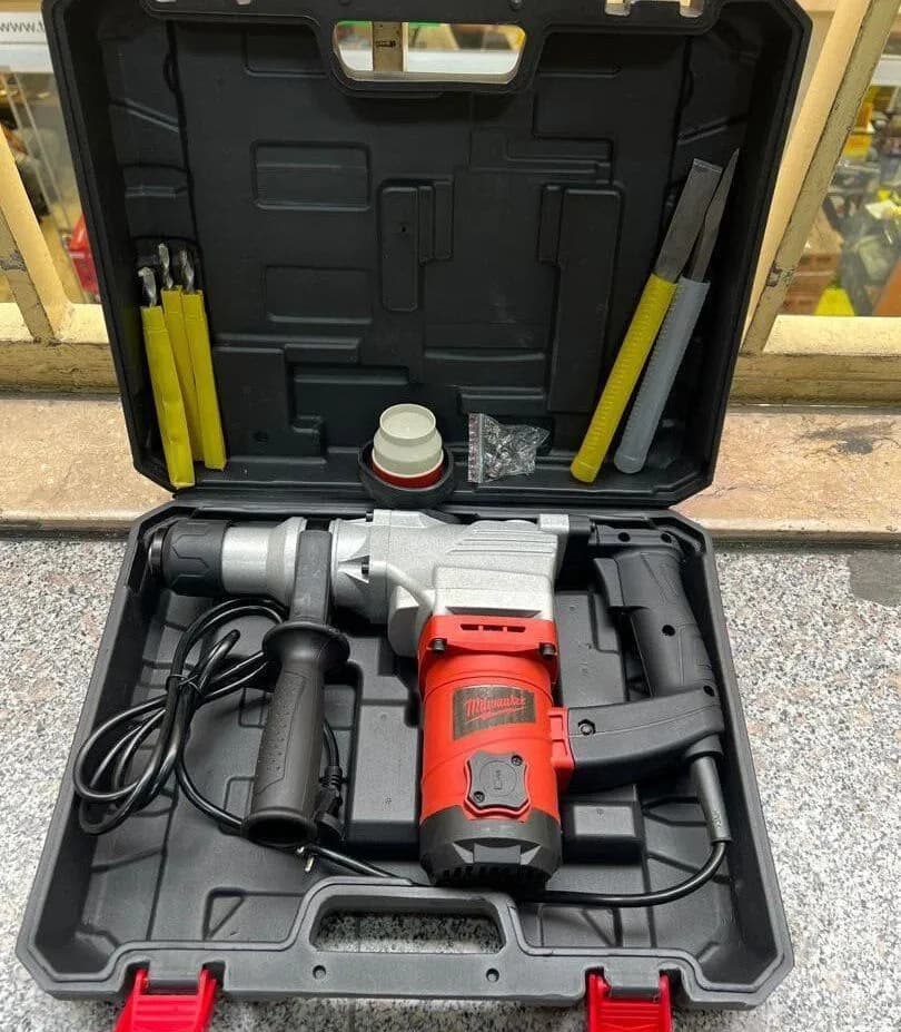 دریل بتن کن چهار شیار دو کاره طرح میلواکی MILWAUKEE مدل MK3500