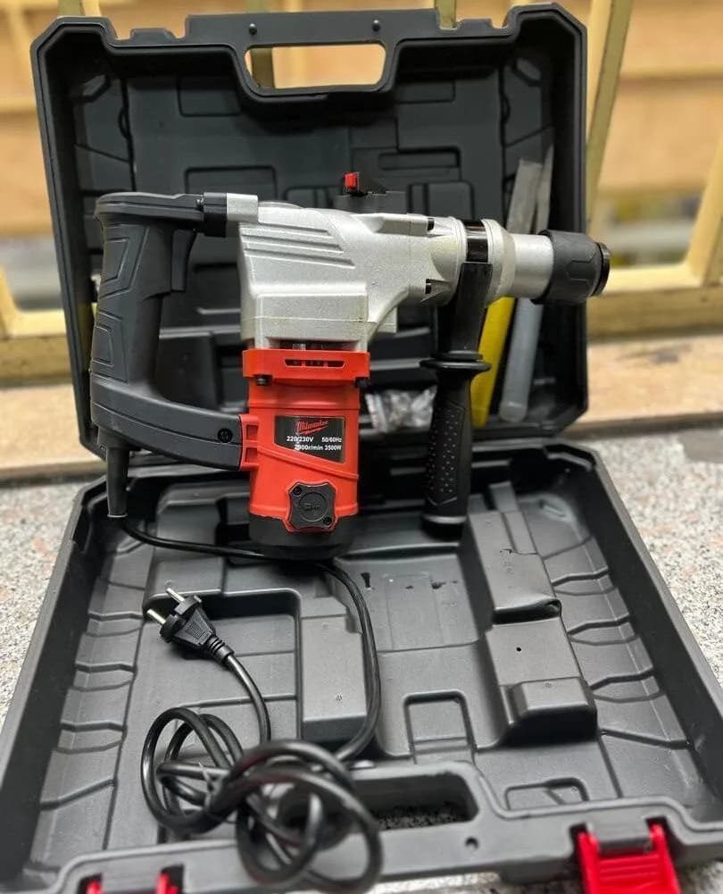 دریل بتن کن چهار شیار دو کاره طرح میلواکی MILWAUKEE مدل MK3500 — تصویر ۳