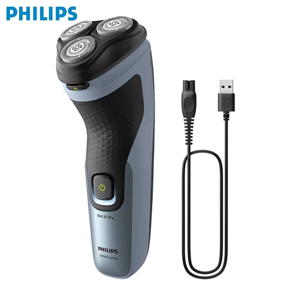 ماشین ریش تراش فیلیپس X3063 آبی ضد آب