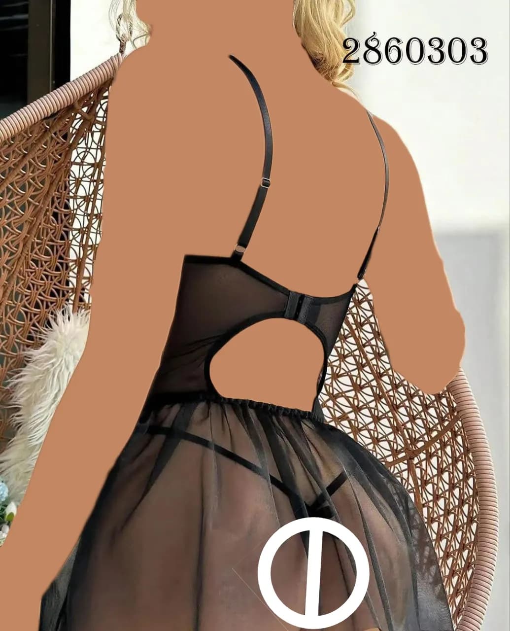 لباس خواب فنردار فاق باز MNG کد 2860303 — تصویر ۳
