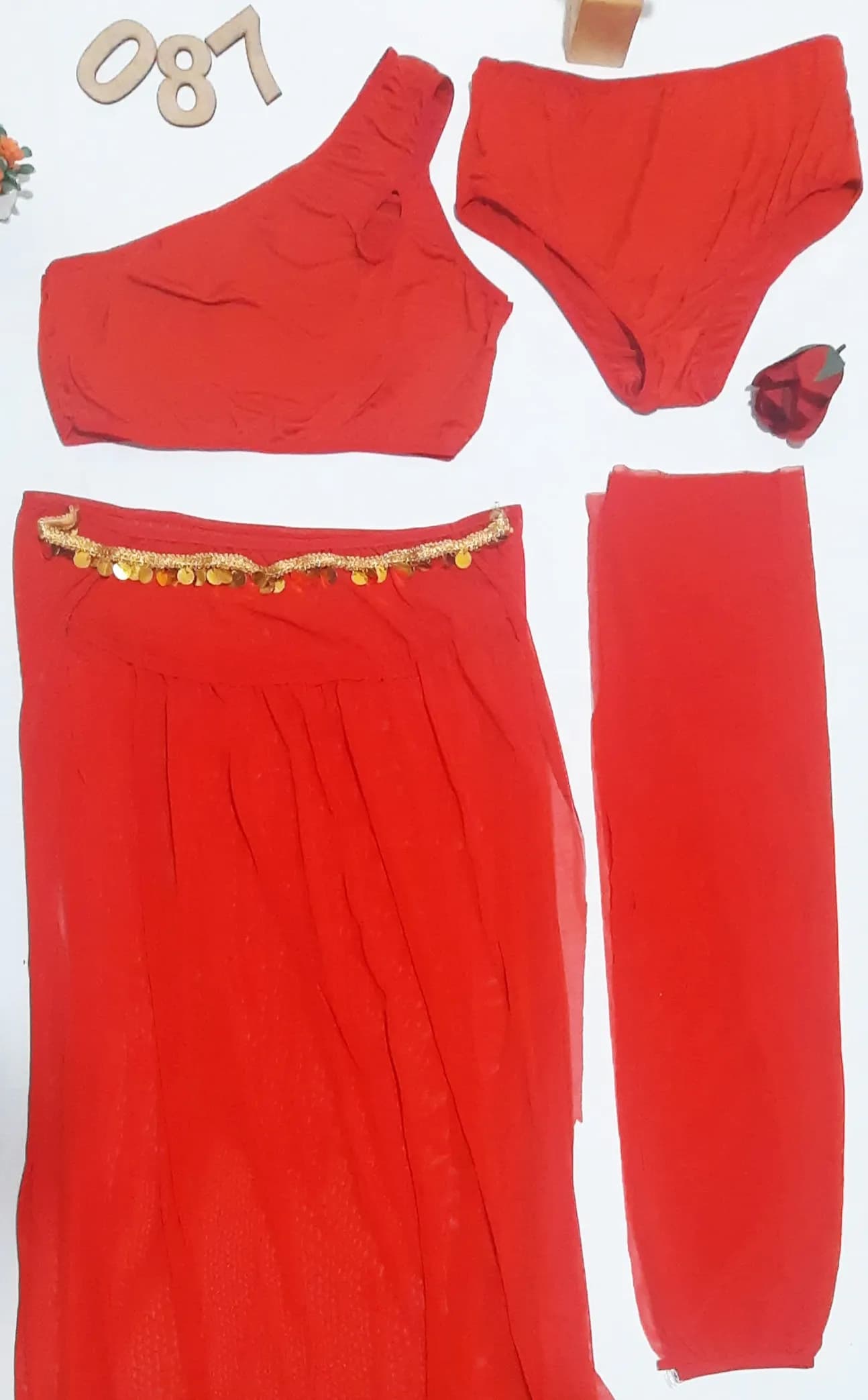 کاستوم رقص عربی Valentine کد 087 — تصویر ۸