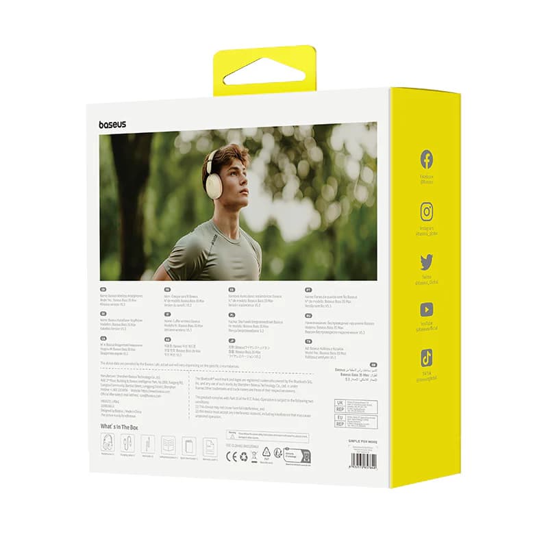 هدست وایرلس باسئوس مدل Bass 35 Max — تصویر ۸