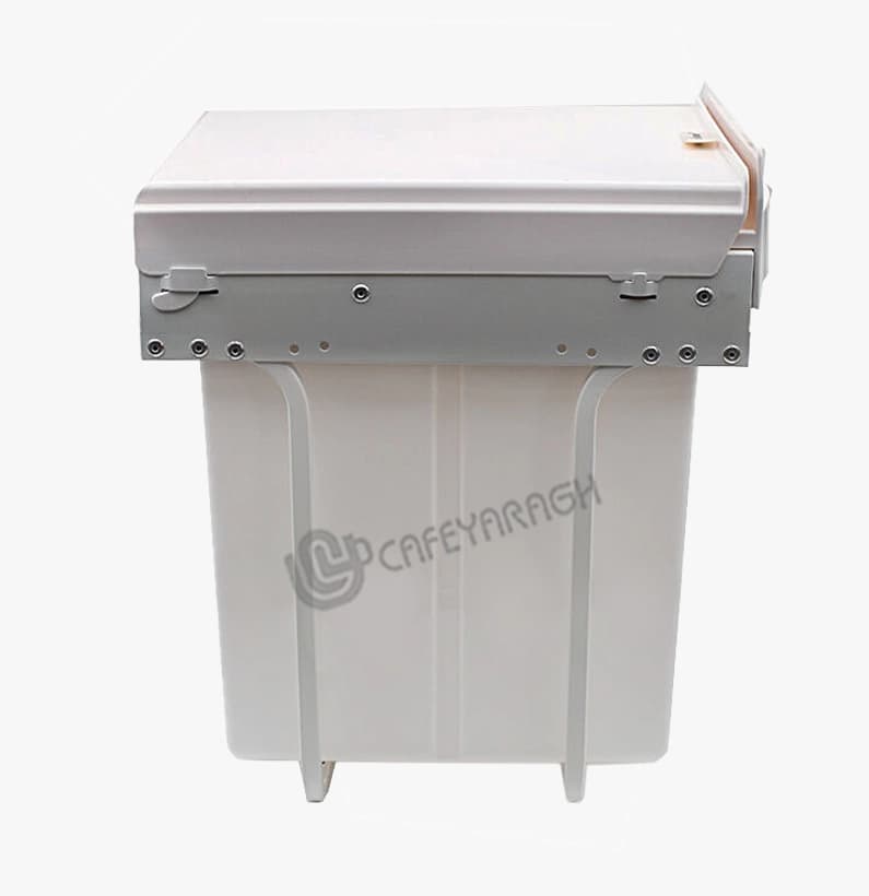 سطل زباله داخل کابینت آرامبند ملونی مدل 9034 — تصویر ۳