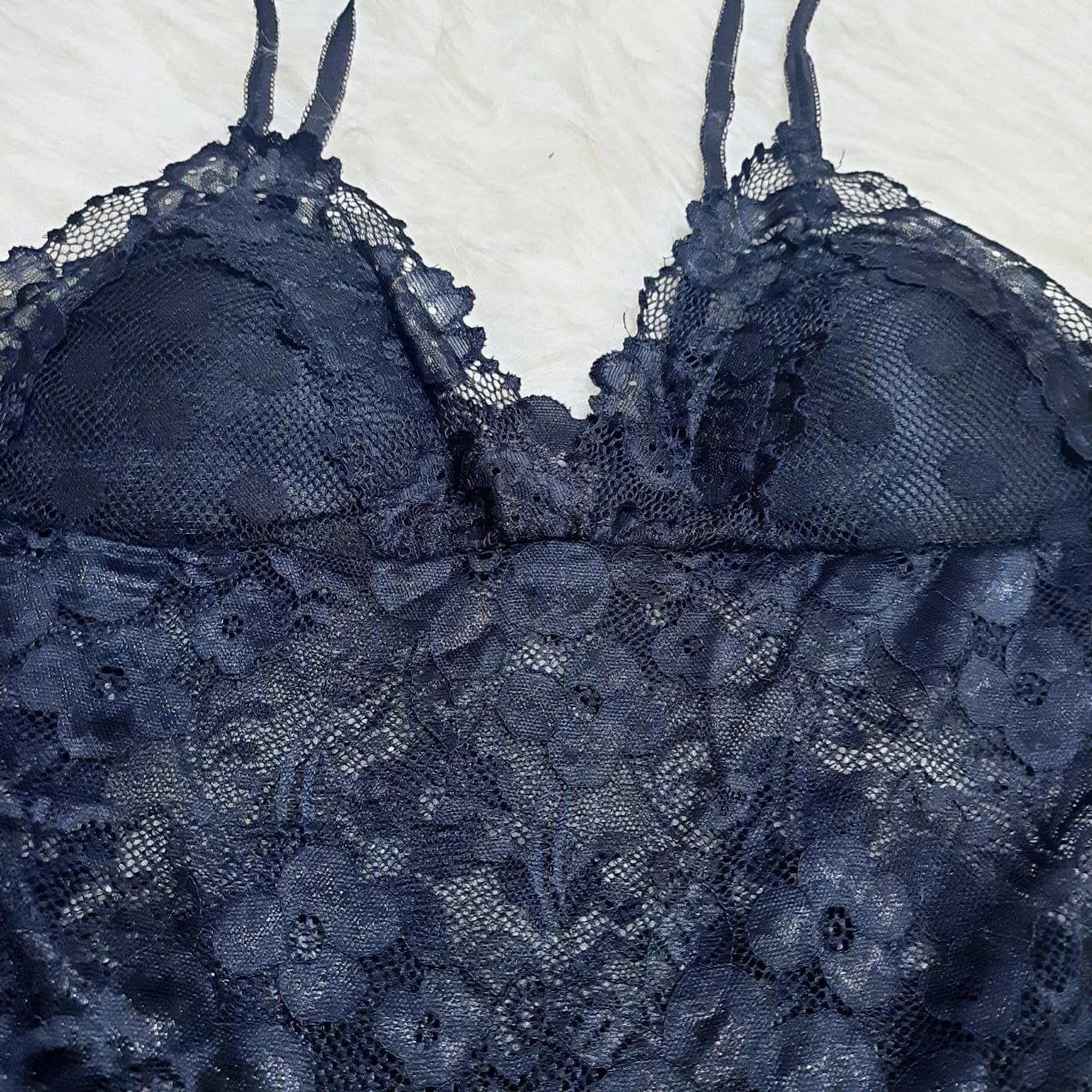 لباس خواب توری سکهای کاپدار Queen کد 2037 — تصویر ۶