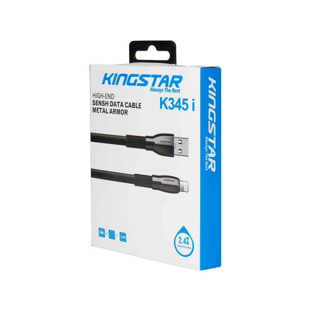 کابل شارژ کینگ استار مدل K345i Lightening — تصویر ۸