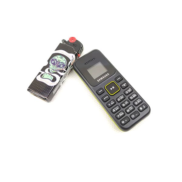 گوشی دکمه ای مینی بند انگشتی samsung mini چراغ قوه دار — تصویر ۸