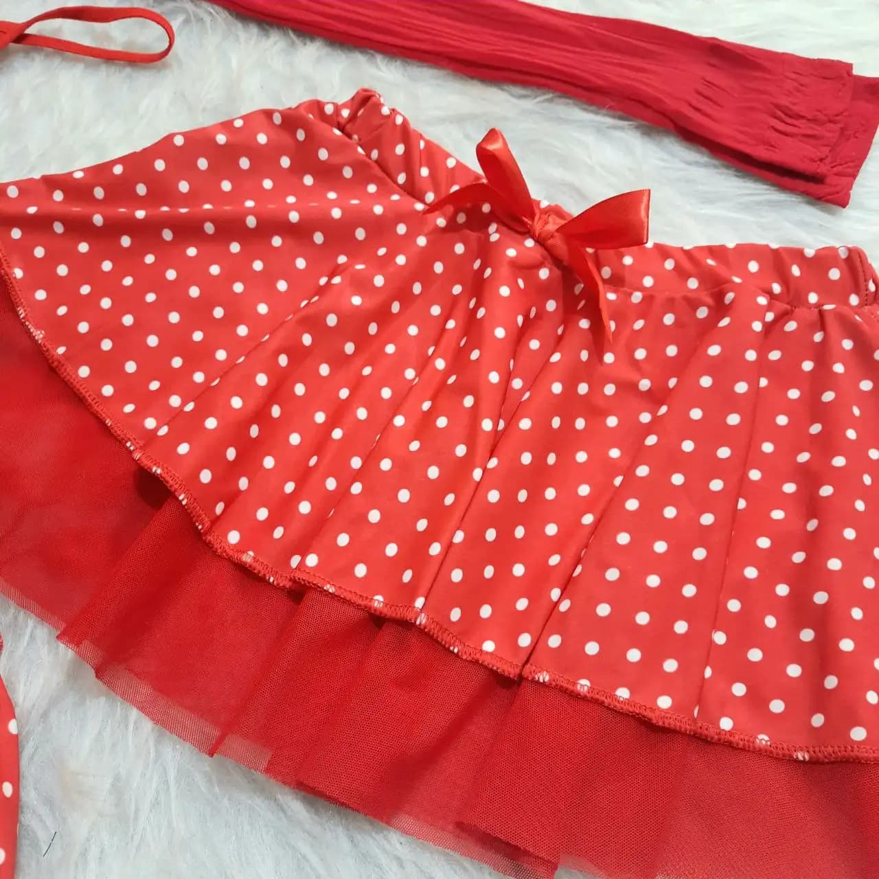 لباس خواب یا کاستوم خدمتکاری خال خالی Sita کد 1484 — تصویر ۴