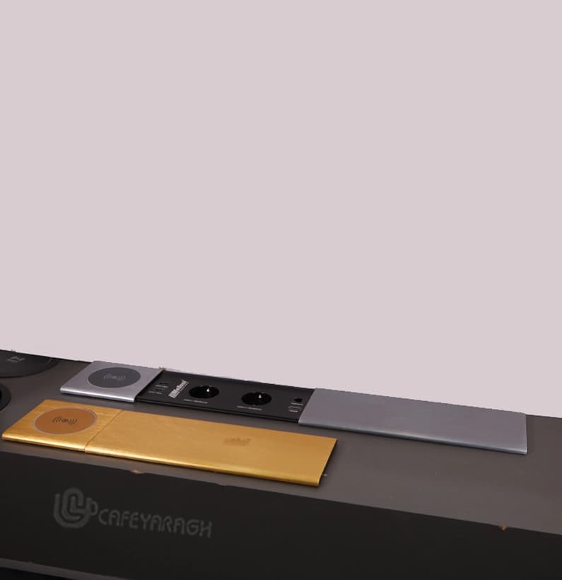 پریز کشویی توکار ملونی مدل 10068 — تصویر ۸
