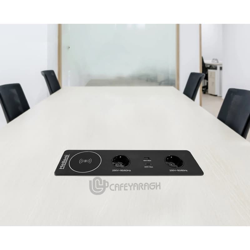 پریز رومیزی کابینت ملونی مدل 10058 — تصویر ۶