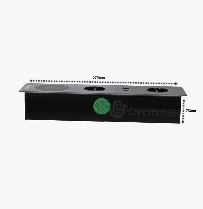 پریز رومیزی کابینت ملونی مدل 10058 — تصویر ۵