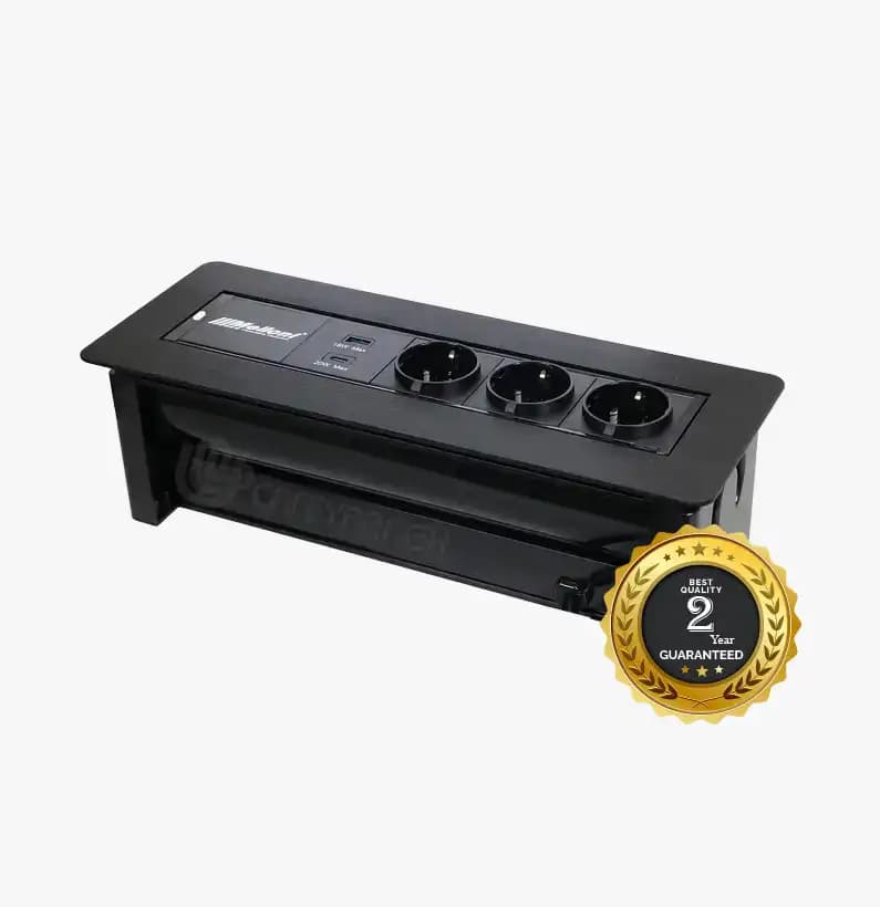 پریز برقی توکار کابینت ملونی مدل 10064 — تصویر ۶
