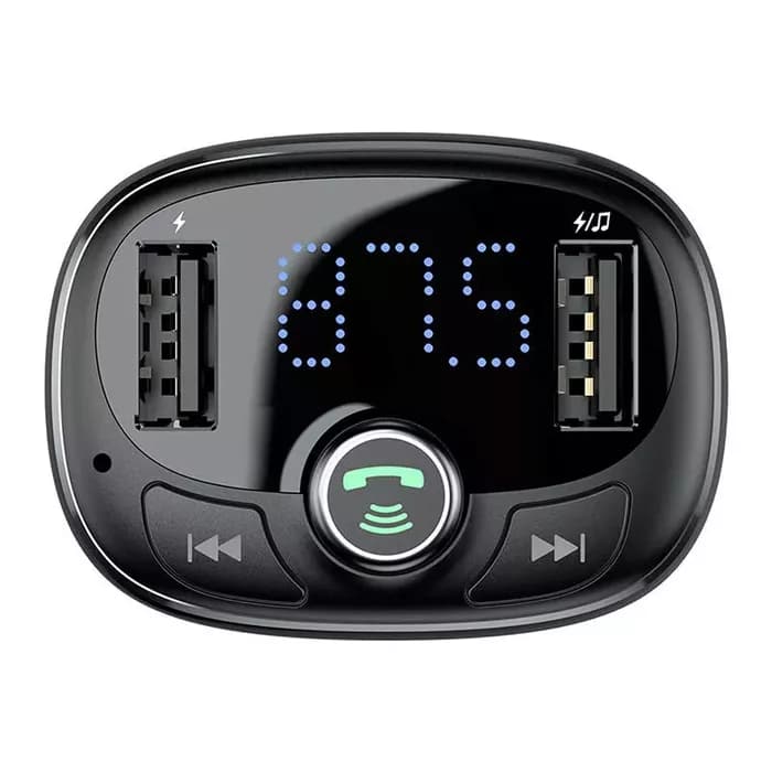 شارژر فندکی خودرو باسئوس مدل T Shaped S-09 Car Bluetooth MP3 — تصویر ۲