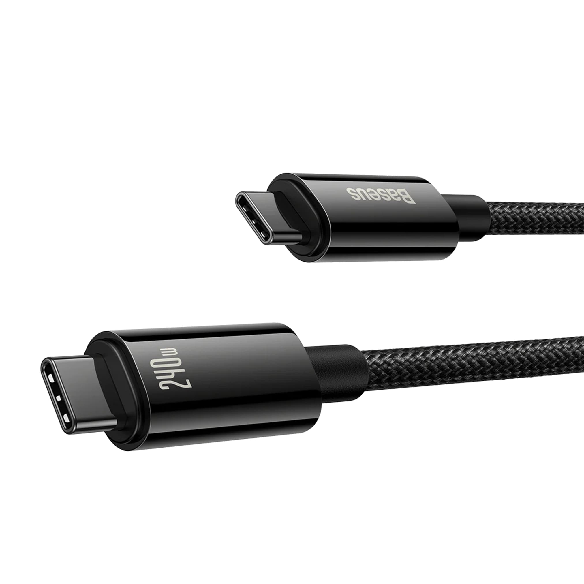 کابل شارژ باسئوس مدل Tungsten Gold 240W طول 1 متر — تصویر ۲