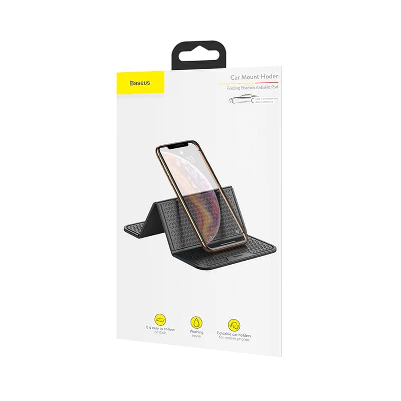 هولدر باسئوس مدل Car Folding Bracket Antiskid Pad — تصویر ۸