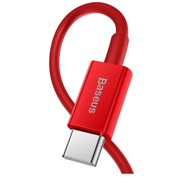 کابل تبدیل USB Type-C به لایتنینگ باسئوس Superior مدل CATLYS-A01/A03/A09 به طول 1 متر — تصویر ۳