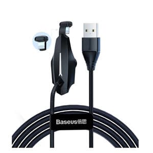کابل تبدیل USB Type-A به لایتنینگ باسئوس مدل CALXA-A01 به طول 1.2 متر