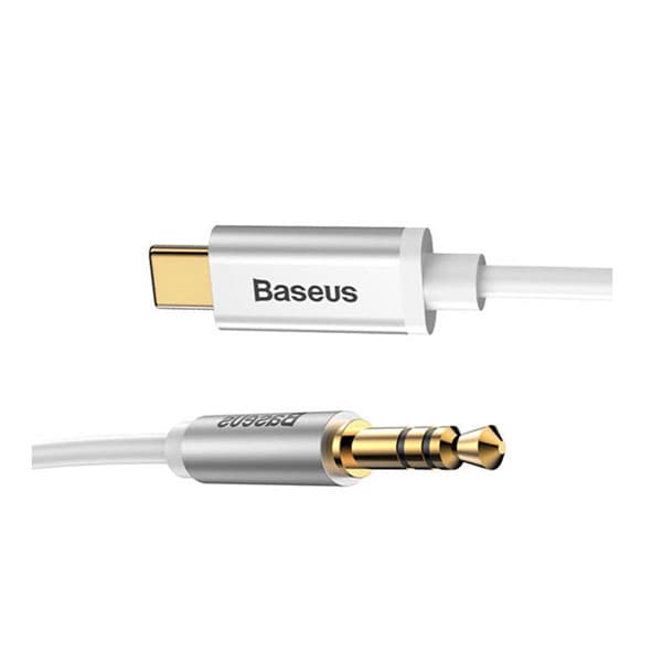 کابل انتقال صدا USB Type-C به 3.5 میلی متری باسئوس مدل CAM01-01 به طول 1.2 متر — تصویر ۸