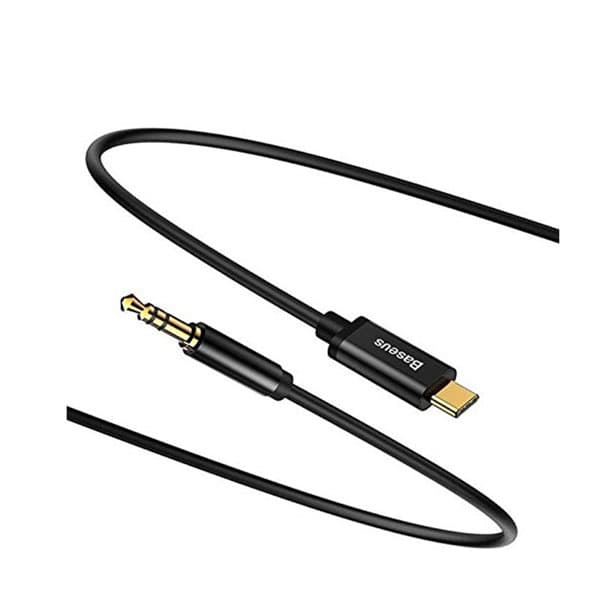 کابل انتقال صدا USB Type-C به 3.5 میلی متری باسئوس مدل CAM01-01 به طول 1.2 متر — تصویر ۳