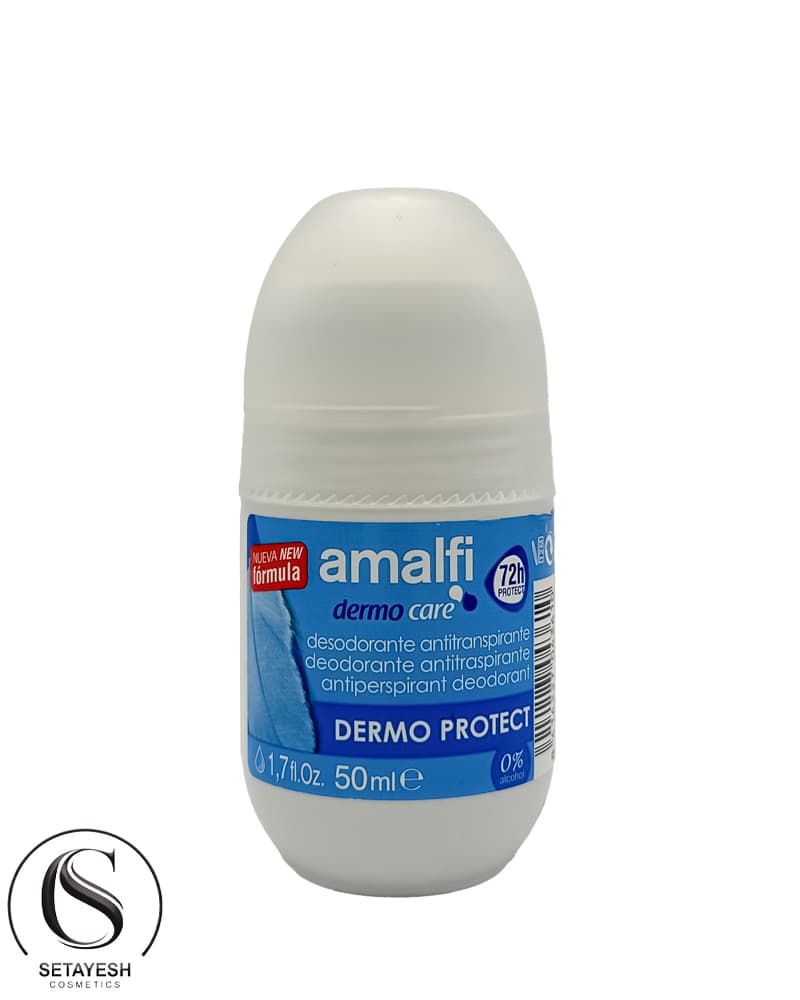 مام رول دئودورانت ضد تعریق درمو پروتکتور آمالفی-50ml — تصویر ۳