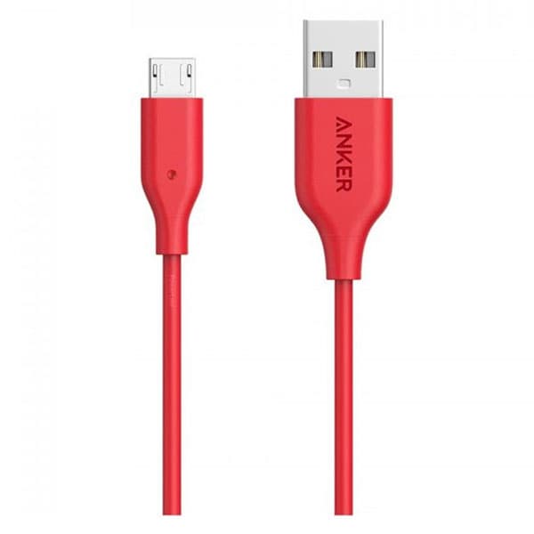 کابل تبدیل USB Type-A به Micro USB انکر مدل A8132 PowerLine به طول 90 سانتی متر — تصویر ۴
