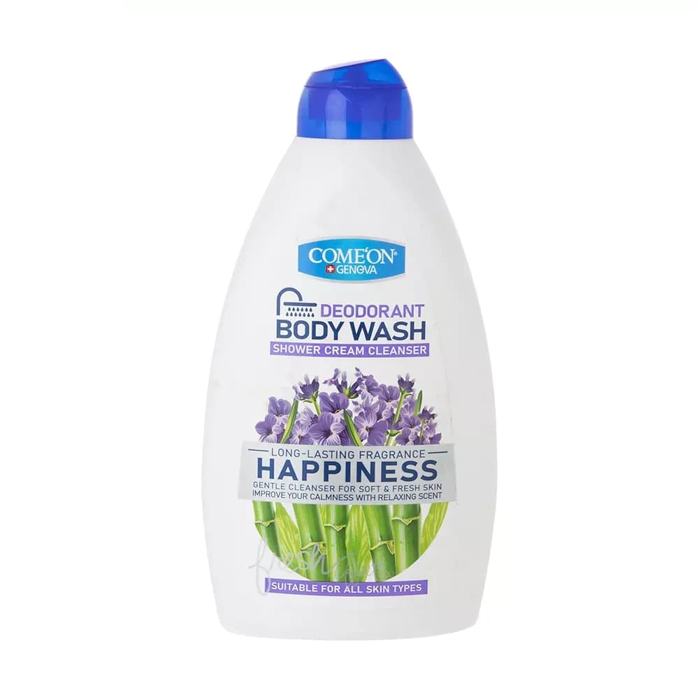 شامپو بدن کامان مدل Happpiness حجم 510 میلی لیتر
