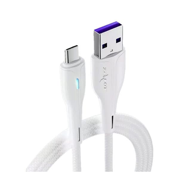 کابل تبدیل USB Type-A به لایتنینگ زیلوت مدل C01i به طول 1 متر — تصویر ۴