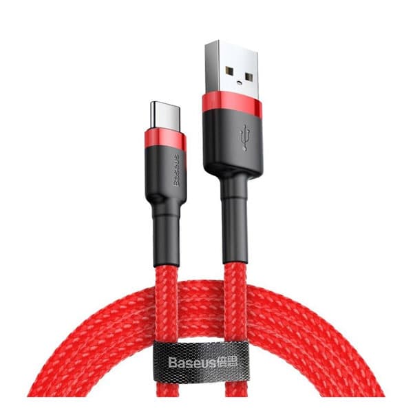 کابل تبدیل USB Type-A به USB Type-C باسئوس مدل CATKLF-C91 به طول 2 متر — تصویر ۴