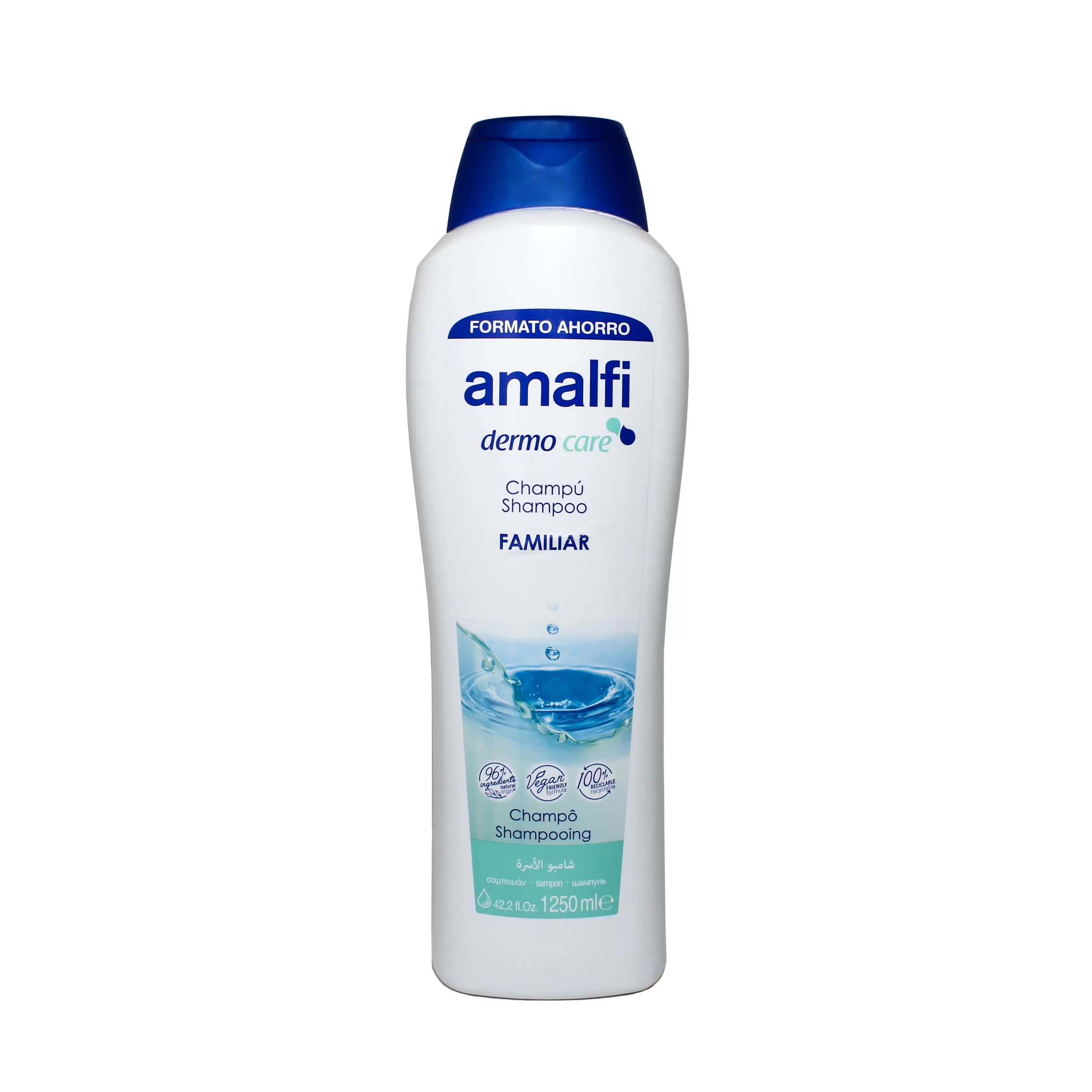 شامپو ترمیم و تقویت کننده آبرسان عمیق مو آمالفی-1250ml — تصویر ۲