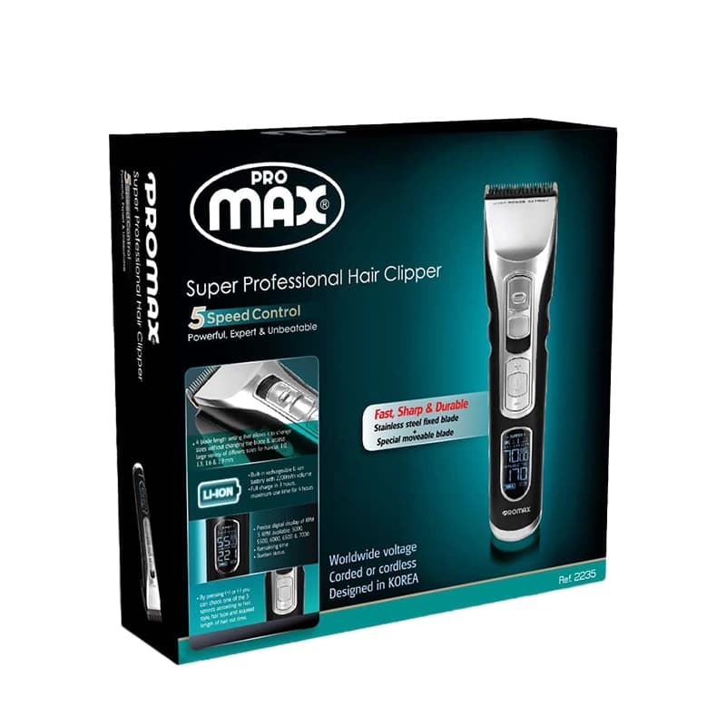 ماشین اصلاح سر و صورت پرومکس promax مدل 2235 — تصویر ۲