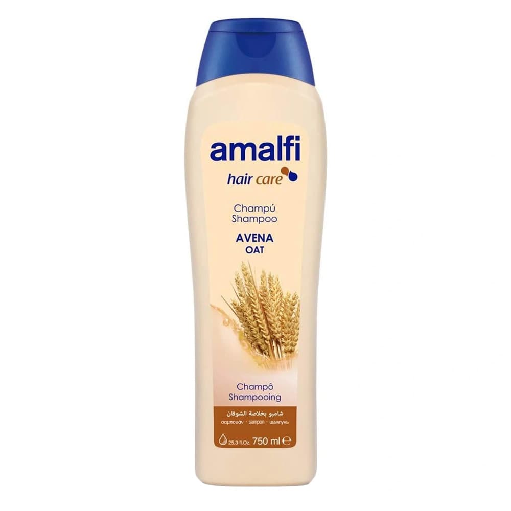شامپو جوانه گندم طبیعی (ضد ریزش) آمالفی-750ml — تصویر ۲