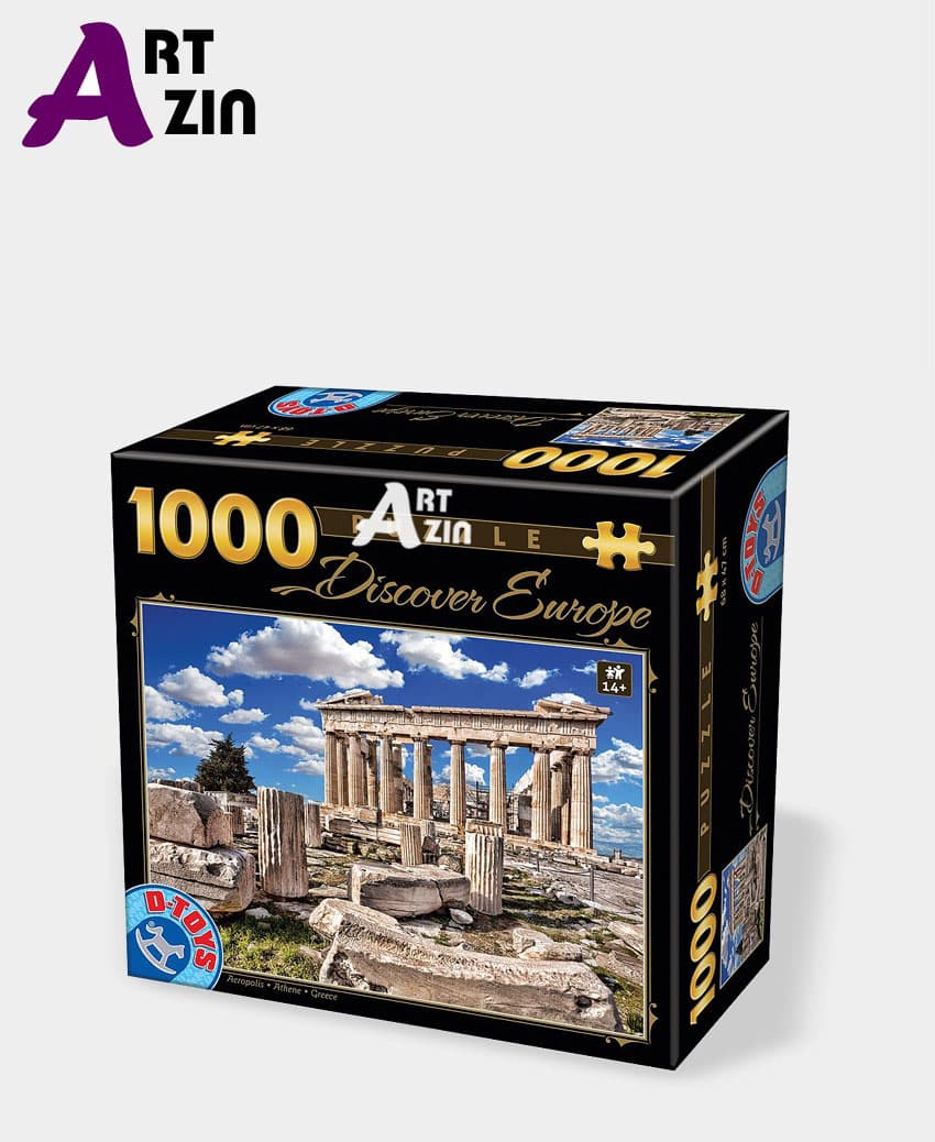 پازل 1000 تکه خارجی D-Toys آکروپولیس آتن کد : 392