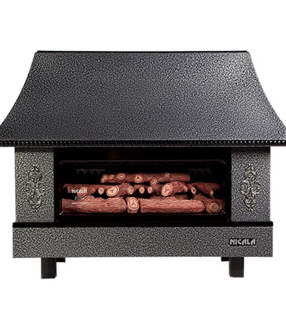 بخاری گازی شومینه ای نیک کالا 26000 مدل سیمین MC26