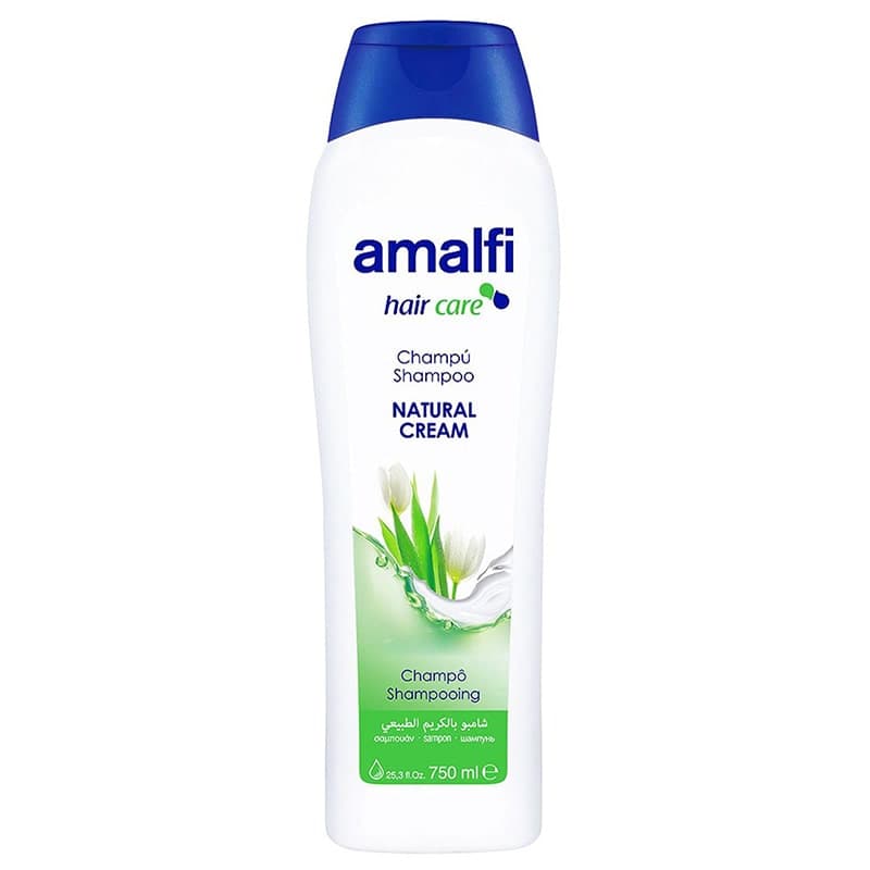 شامپو کرمدارنرم کننده مو آمالفی مدل پروتین-750ml