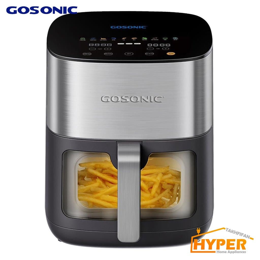 سرخ کن گوسونیک GAF-757 B مشکی 6.5 لیتری