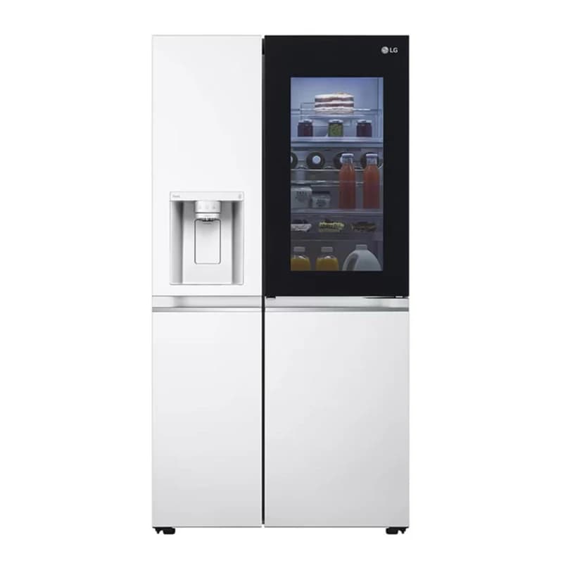 یخچال و فریزر ساید بای ساید 30 فوت ال جی مدل X287W سفید