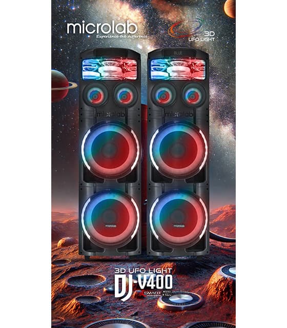 اسپیکر میکرولب مدل DJ-V400 — تصویر ۲