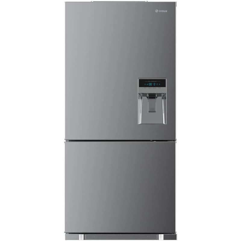 یخچال فریزر طرح فریزر پایین 26 فوت اسنوا رنگ استیل مدل SBDi-L301S — تصویر ۴