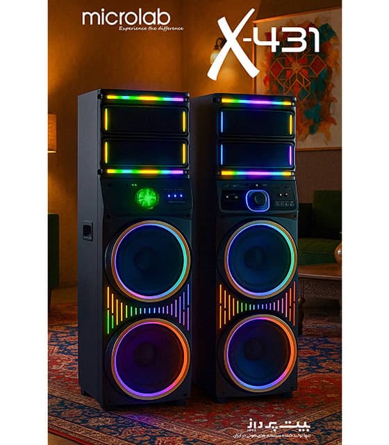 اسپیکر ایستاده میکرولب مدل X-431